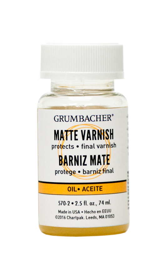 GRUMBACHER Matte Varnish 2-1/2oz