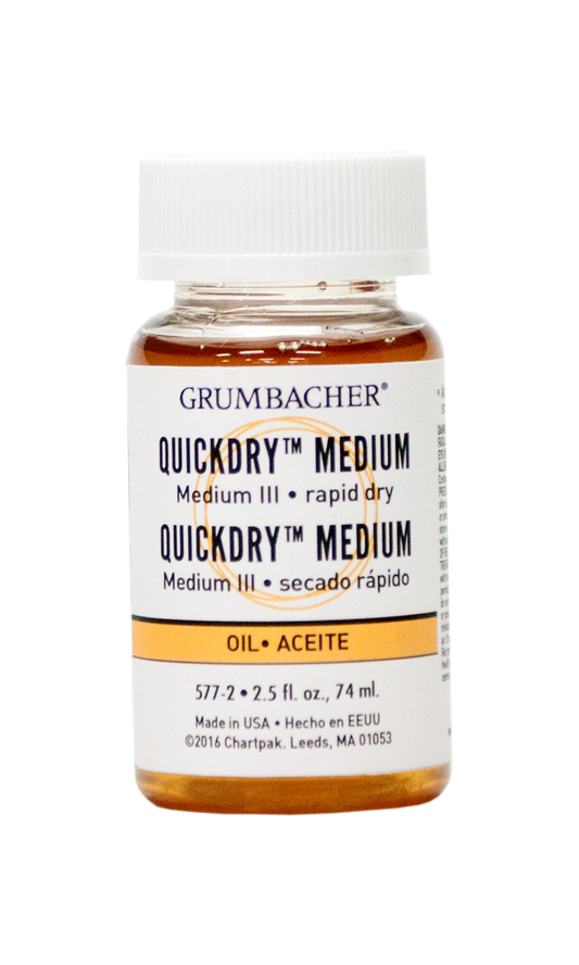GRUMBACHER Oil Paint Painting Medium III 2.5oz