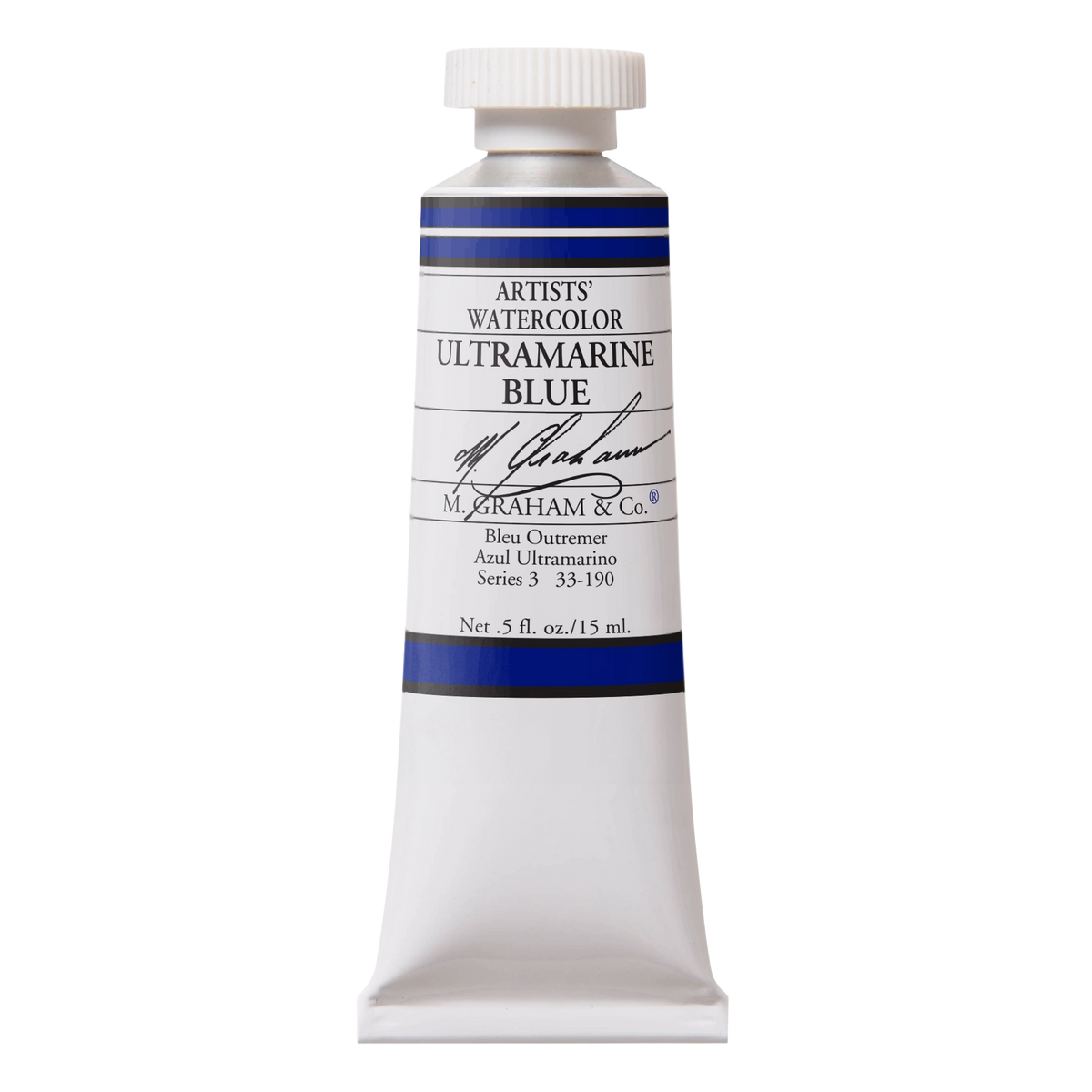 M GRAHAM Ultramarine Blue .5oz Watercolor