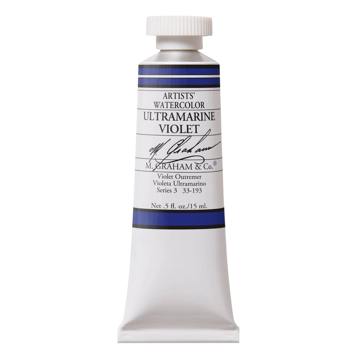 M GRAHAM Ultramarine Violet .5oz Watercolor