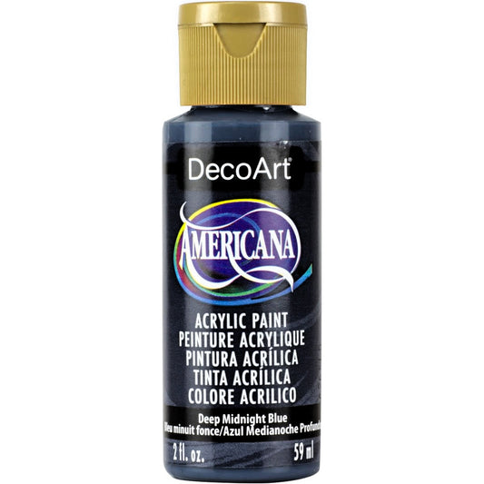 DECO ART AMERICANA ACRYLIC 2OZ DEEP MIDNIGHT BLUE