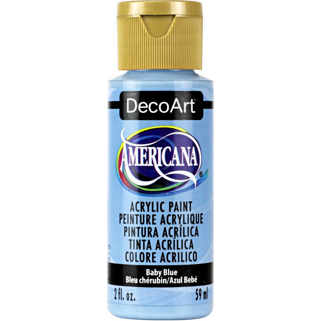DECO ART AMERICANA ACRYLIC 2OZ  BABY BLUE