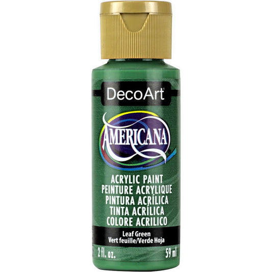 DECO ART AMERICANA ACRYLIC LEAF GREEN 2OZ
