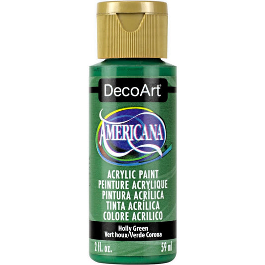 DECO ART AMERICANA ACRYLIC 2OZ  HOLLY GREEN