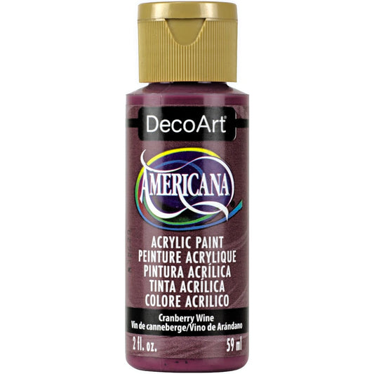 DECO ART AMERICANA ACRYLIC 2OZ CRANBERY WINE