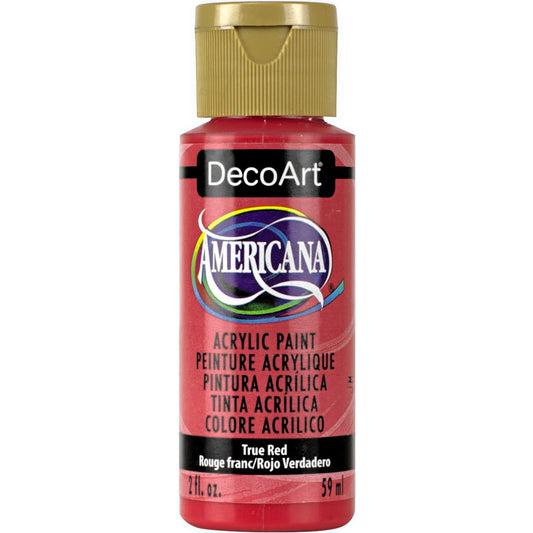 DECO ART AMERICANA ACRYLIC 2OZ TRUE RED