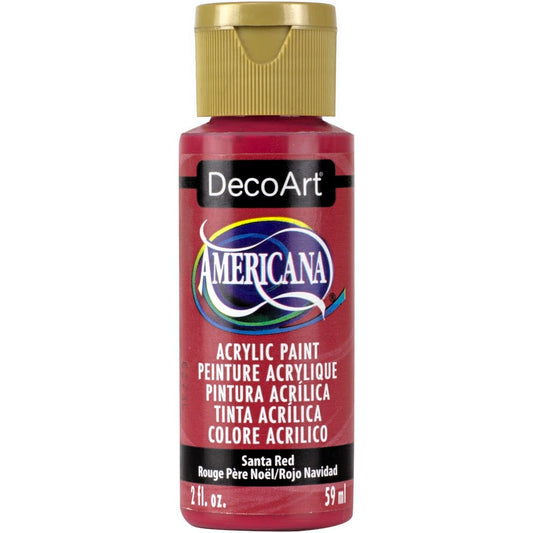 DECO ART AMERICANA ACRYLIC 2OZ SANTA RED