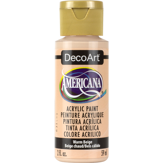 DECO ART AMERICANA ACRYLIC 2OZ  WARM BEIGE
