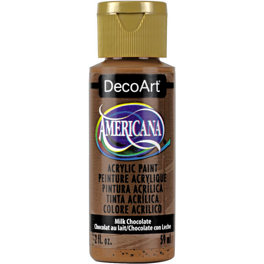 DECO ART AMERICANA ACRYLIC 2OZ MILK CHOCOLATE 2OZ