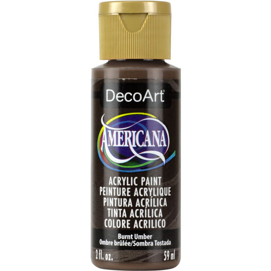 DECO ART AMERICANA ACRYLIC 2OZ  BURNT UMBER