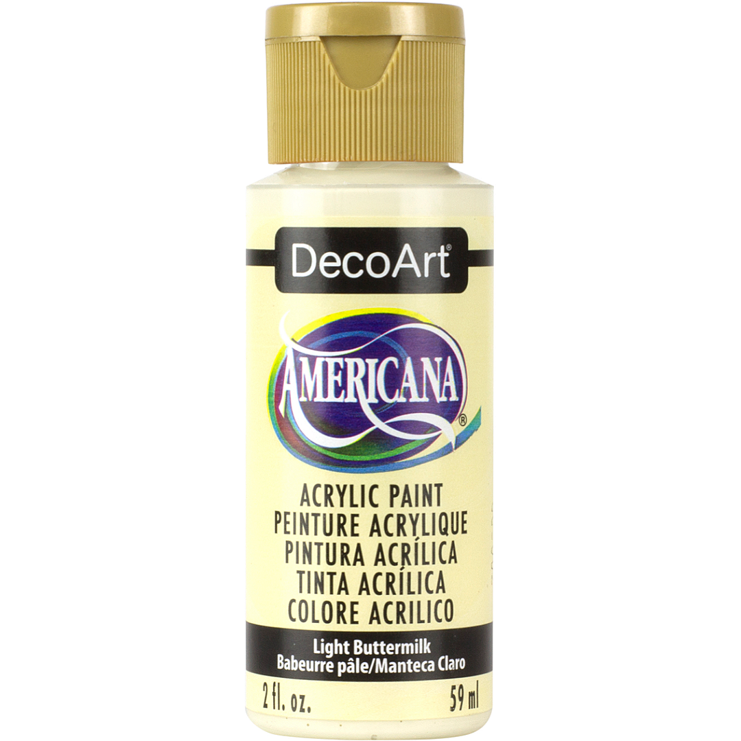 DECO ART AMERICANA ACRYLIC 2OZ BUTTERMILK