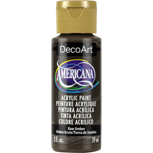 DECO ART AMERICANA ACRYLIC 2OZ RAW UMBER