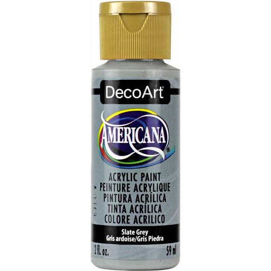 DECO ART AMERICANA ACRYLIC 2OZ  SLATE GREY