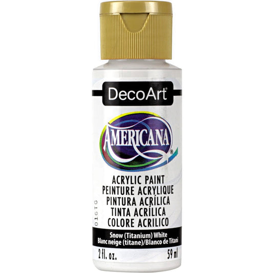 DECO ART AMERICANA ACRYLIC 2OZ TITANIUM SNOW WHITE