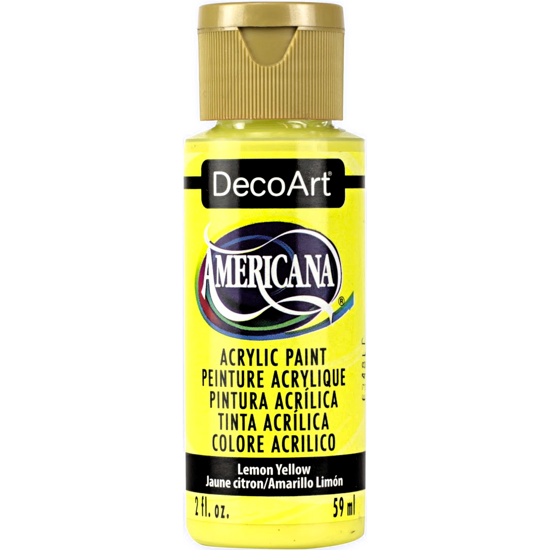 DECO ART AMERICANA ACRYLIC 2OZ LEMON YELLOW