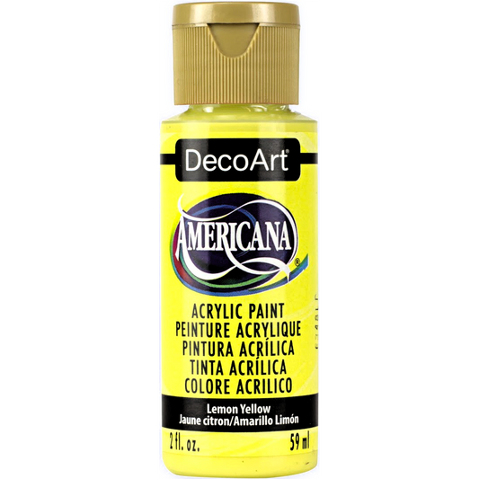 DECO ART AMERICANA ACRYLIC 2OZ LEMON YELLOW
