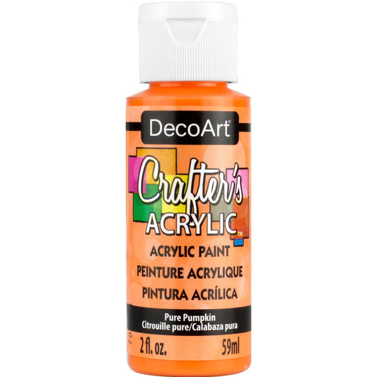 DECO ART CRAFTERS ACRYLIC PURE PUMPKIN 2OZ