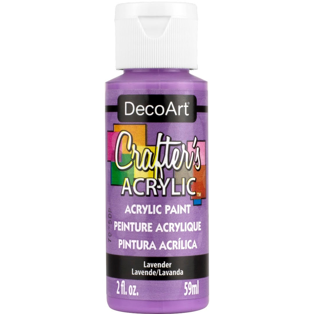 DECO ART CRAFTERS ACRYLIC LAVENDER 2OZ