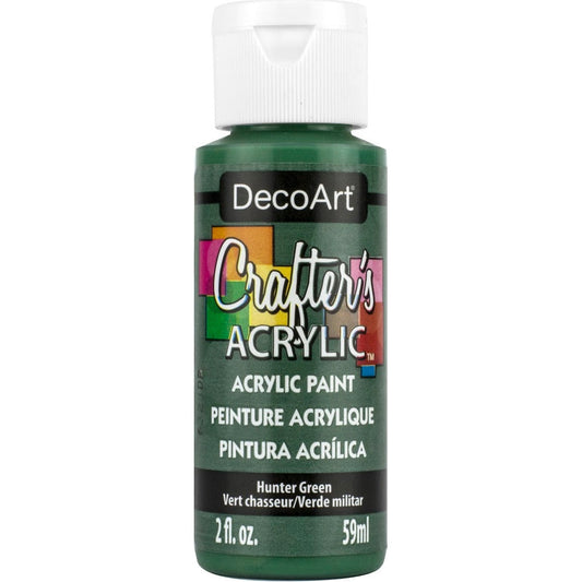 DECO ART CRAFTERS ACRYLIC HUNTER GREEN 2OZ