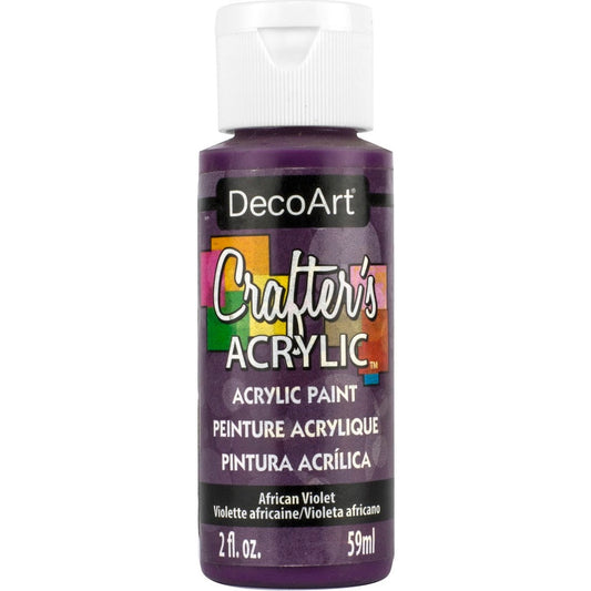 DECO ART CRAFTERS ACRYLIC AFRICAN VIOLET 2OZ