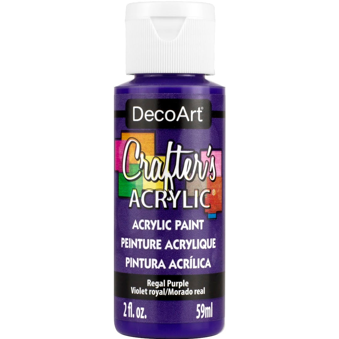 DECO ART CRAFTERS ACRYLIC REGAL PUR 2OZ