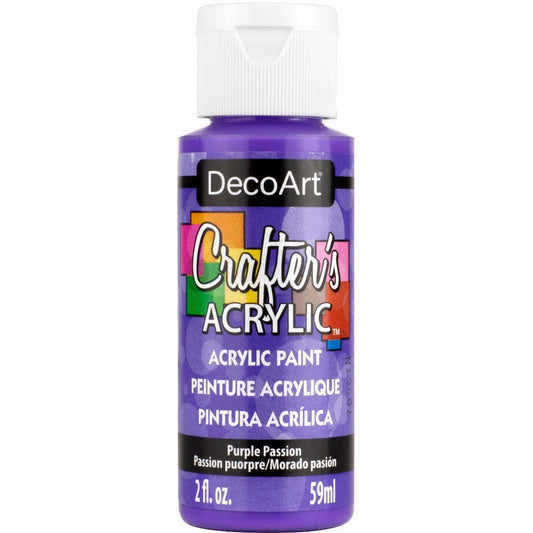 DECO ART CRAFTERS ACRYLIC PURP.PASS 2OZ