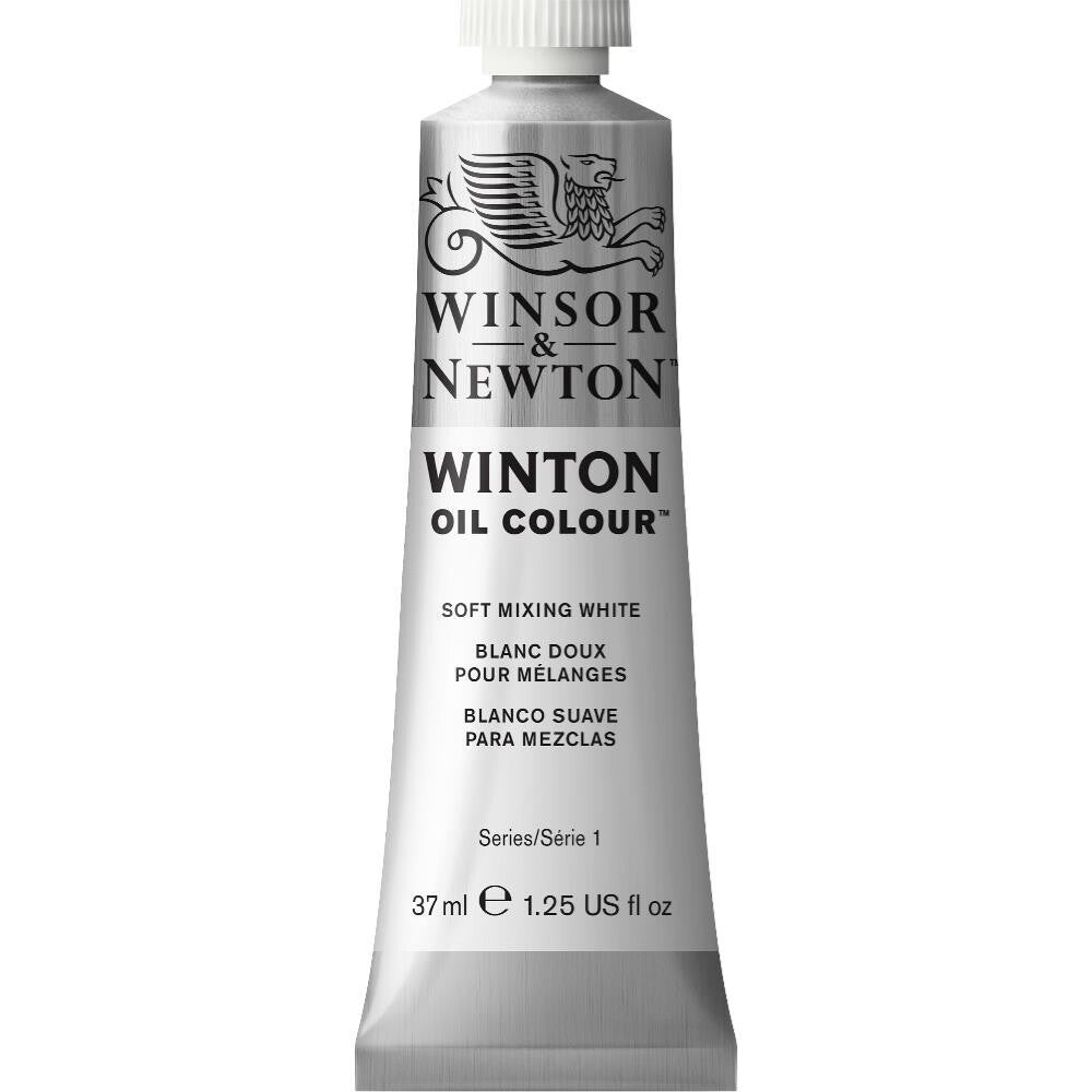 WINSOR & NEWTON WINTON OIL COLOUR 37ML SOFT MIXING WHITE