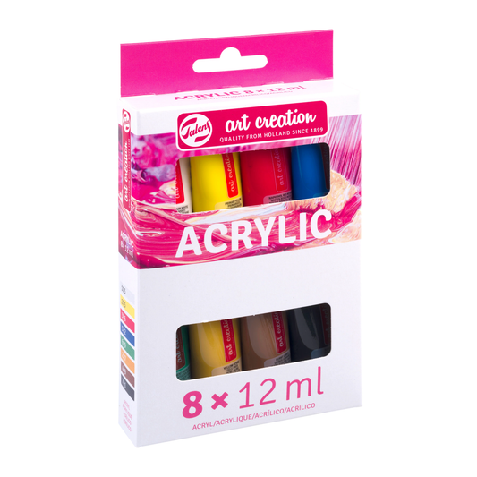 TALENS ART CREATIONS TAC ACRYL SET 8X12ML
