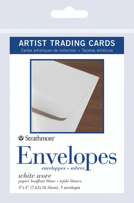 STRATHMORE ATC ENVELOPES 3X4 5PK