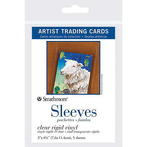 STRATHMORE ATC SLEEVES 3X4.5 5PC