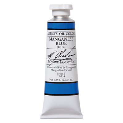 M GRAHAM MANGANESE BLUE HUE 37ML OIL COLOR