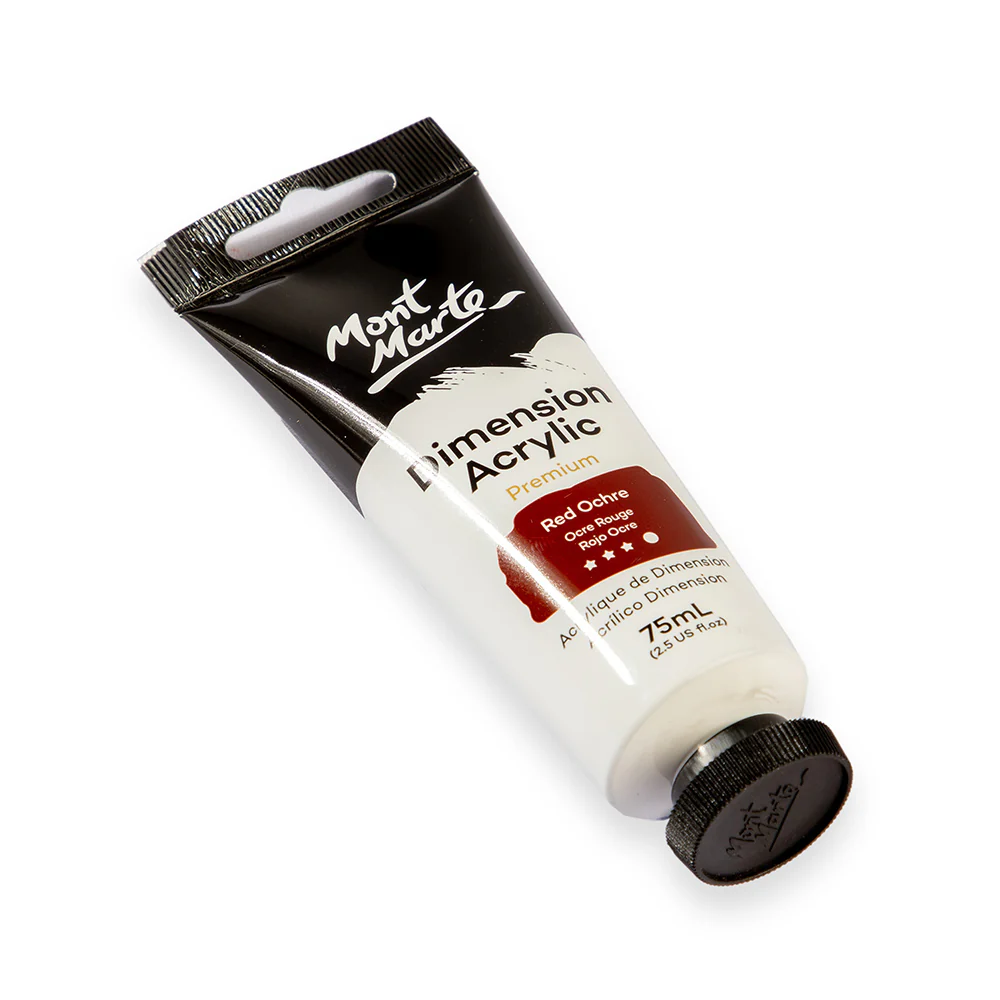 MONT MARTE DIMENSIONS ACRYLICS 75ML  - Red Ochre