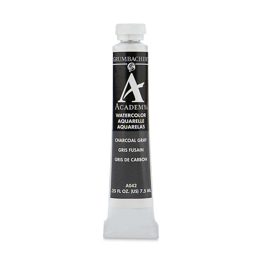 GRUMBACHER ACADEMY WATERCOLOR CHARCOAL GRAY 7.5ML