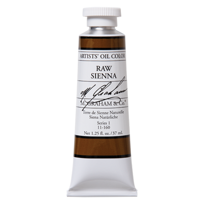 M GRAHAM RAW SIENNA 37ML OIL COLOR