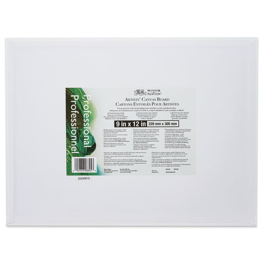WINSOR & NEWTON ARTIST CANVAS PANELS/BOARDS 9X12