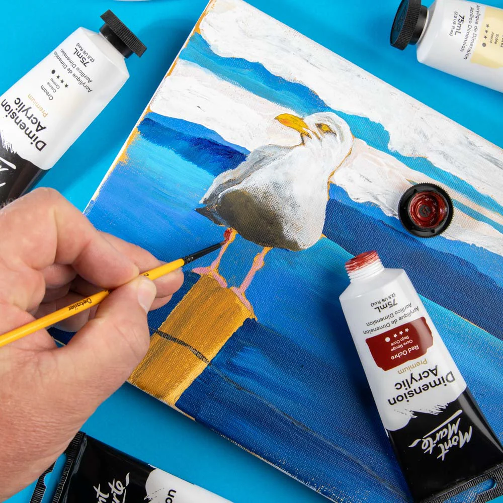 MONT MARTE DIMENSIONS ACRYLICS 75ML  - Red Ochre