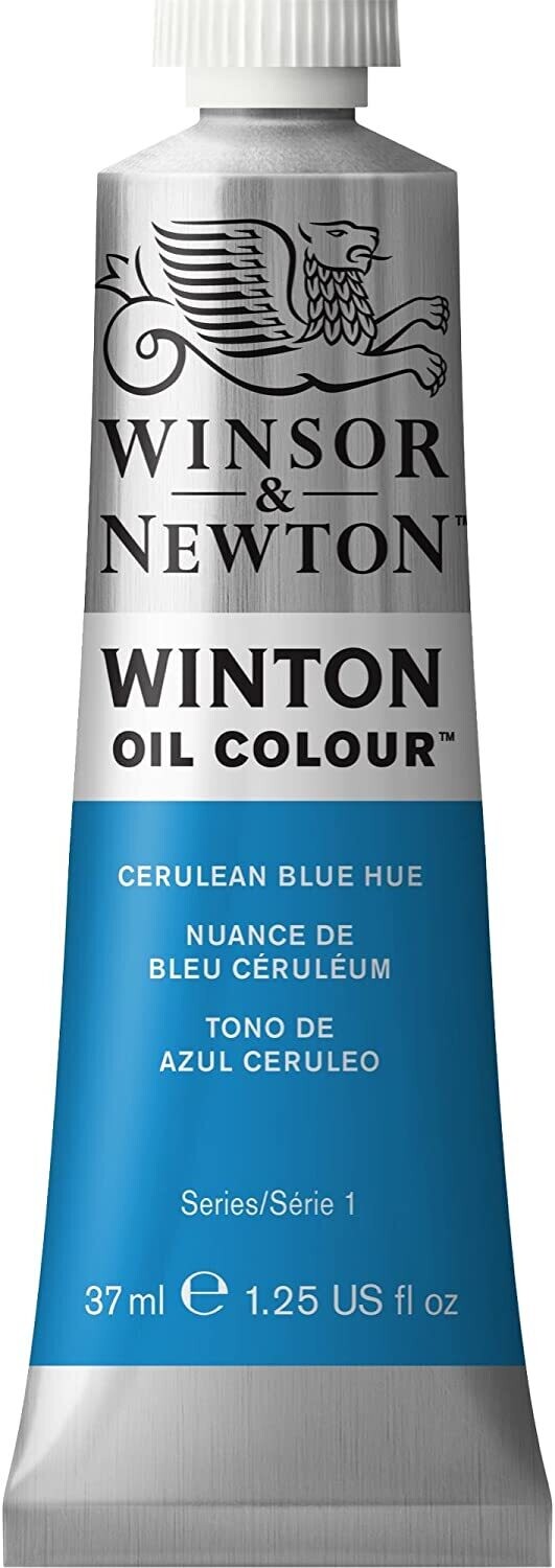 WINSOR & NEWTON WINTON OIL COLOUR 37ML CERULEAN BLUE