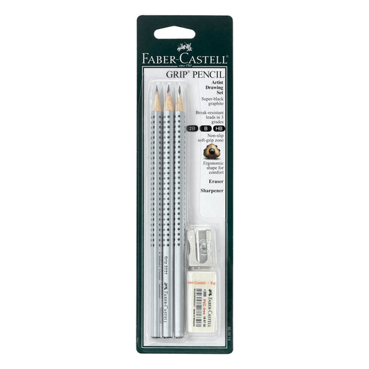 CREATIVE STUDIO GRIP GRAPHITE PENCIL 3PC SET