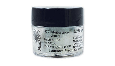 JACQUARD PEARL EX 3 GRAM 672 INTERFERENCE GREEN