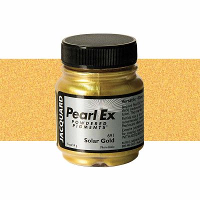 JACQUARD PEARL EX .50 OZ POWDERD PIGMENT 691 SOLAR GOLD