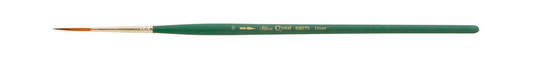 Silver Brush Crystal Series Brushes - 0, script liner, 6807S