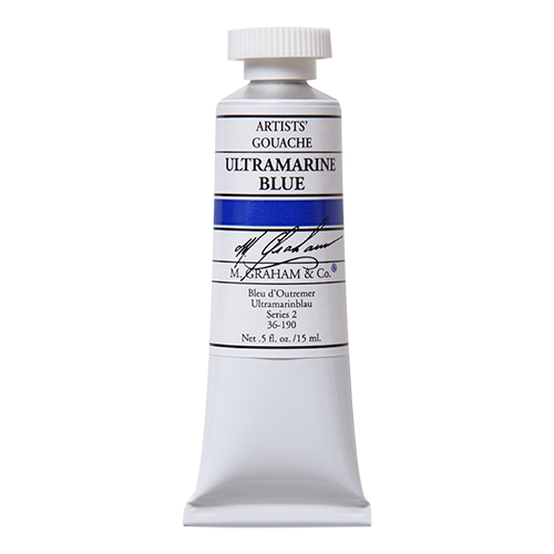 M. Graham 15ML Gouache - ULTRAMARINE BLUE