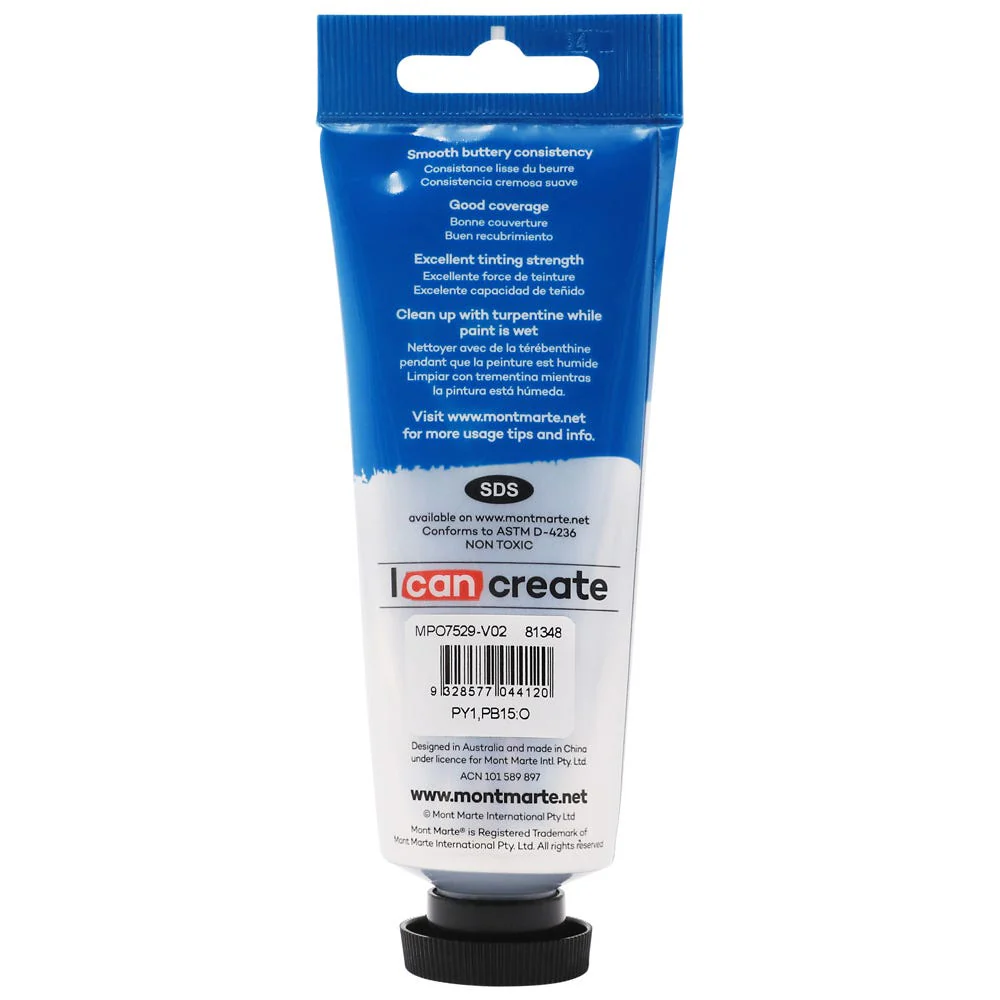 MONT MARTE Oil Paint 75ml - Sap Green