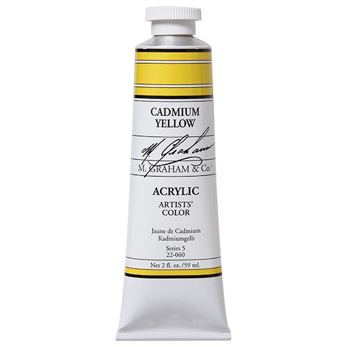 M GRAHAM CADMIUM YELLOW 60ML TUBE ACRYLIC