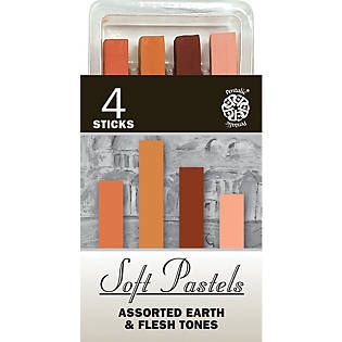 PENTALIC 4 PIECE Soft Pastels Black, White, Sepia & Sanguine