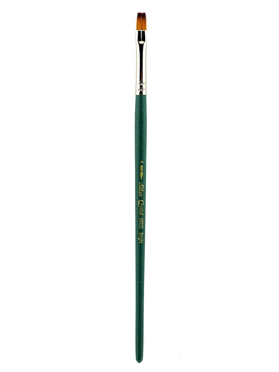 Silver Brush Crystal Series Brushes - 4, bright