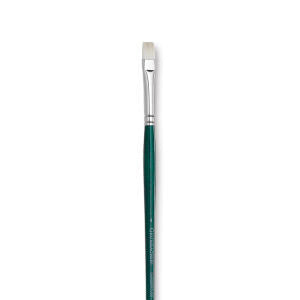 GAINSBOROUGH OIL/ACRY WHITE BRISTLE LONG HANDLE BRIGHT 4
