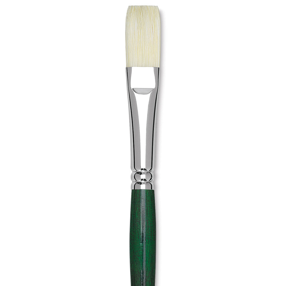 GAINSBOROUGH OIL/ACRY WHITE BRISTLE LONG HANDLE FLAT 8