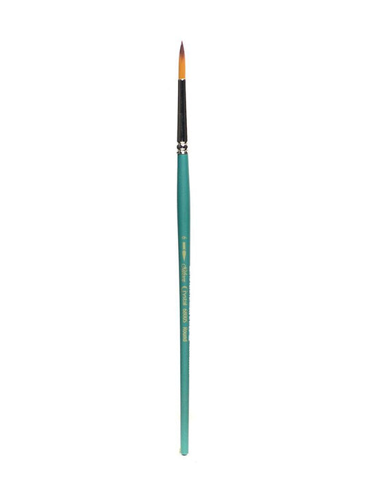 Silver Brush Crystal Series Brushes - 6, round