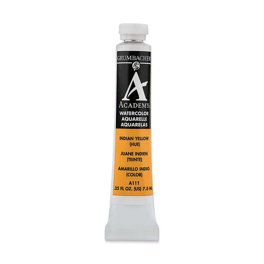 GRUMBACHER ACADEMY WATERCOLOR INDIAN YELLOW 7.5ML